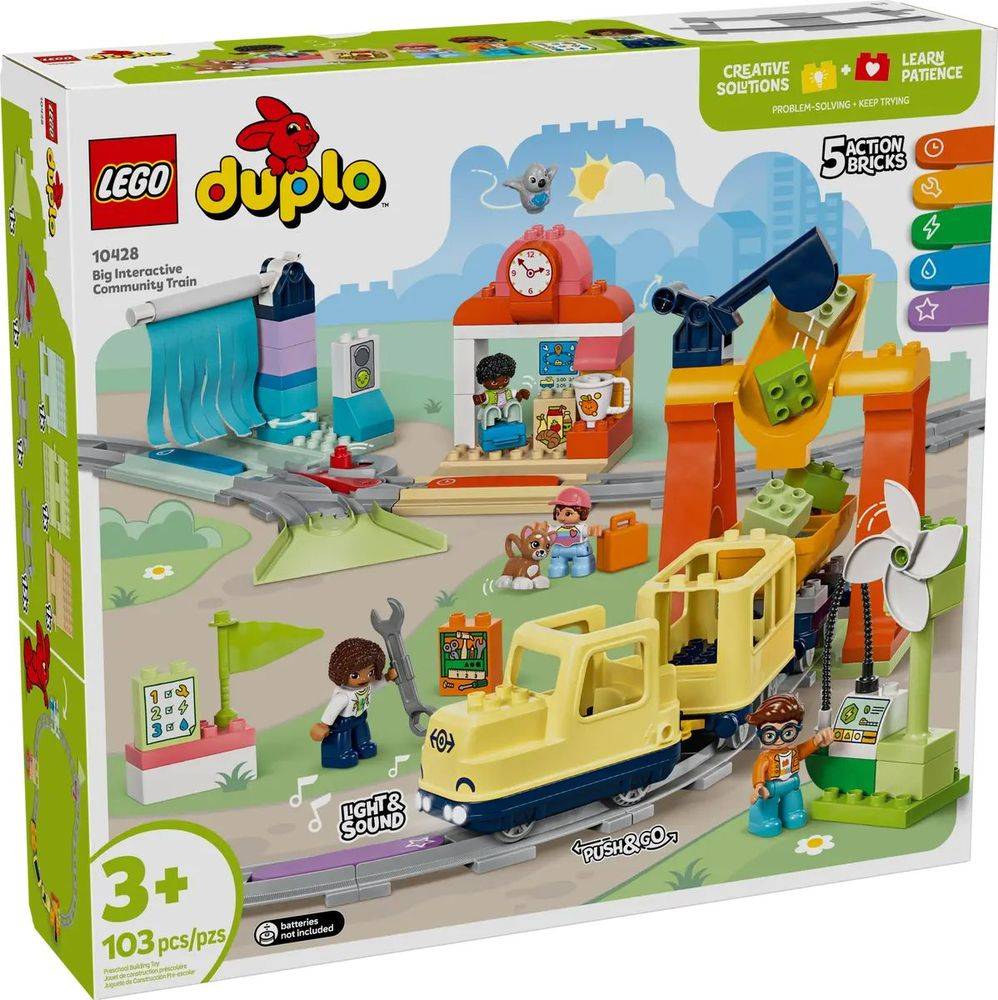 LEGO BIG INTERACTIVE COMMUNITY TRAIN (10428) LEGO