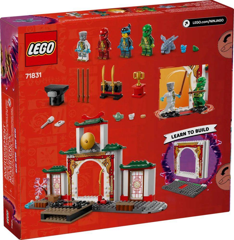 LEGO NINJA SPINJITZU TEMPLE (71831) LEGO