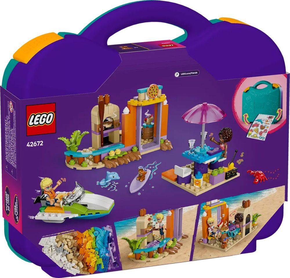 LEGO LEGO CREATIVE BEACH AND TRAVEL SUITCASE (42672)