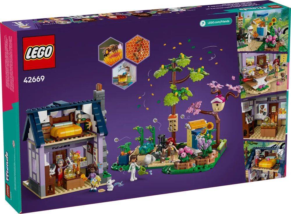 LEGO BEEKEEPERS' HOUSE AND FLOWER GARDEN (42669) LEGO