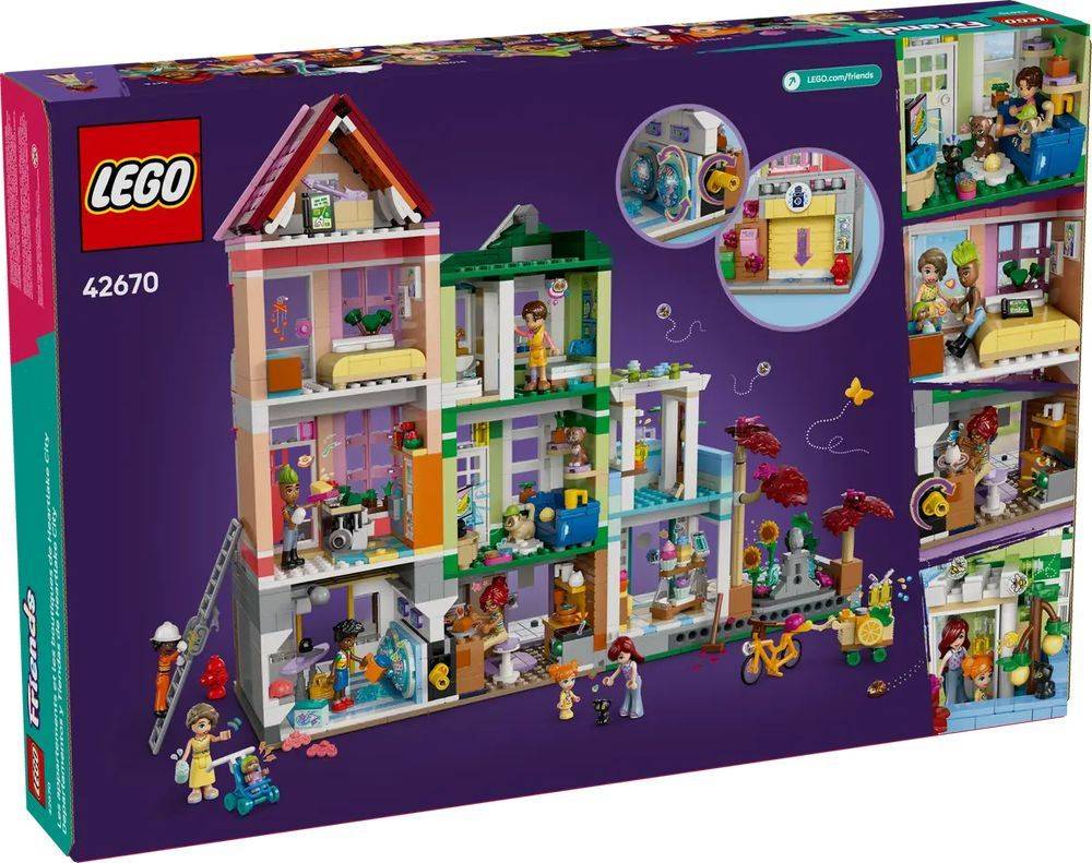LEGO HEARTLAKE CITY APARTMENTS AND STORES (42670) LEGO