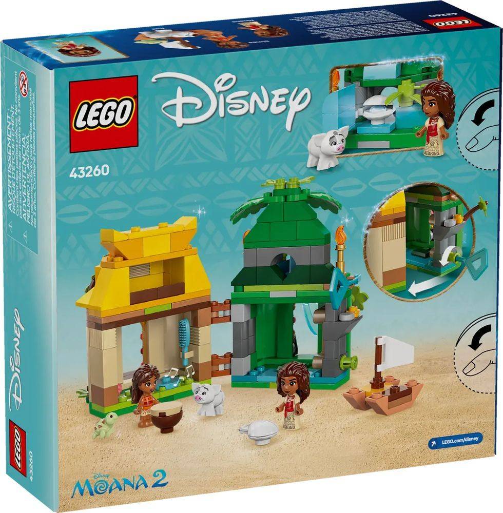 LEGO MOANA'S ISLAND FUN (43260)