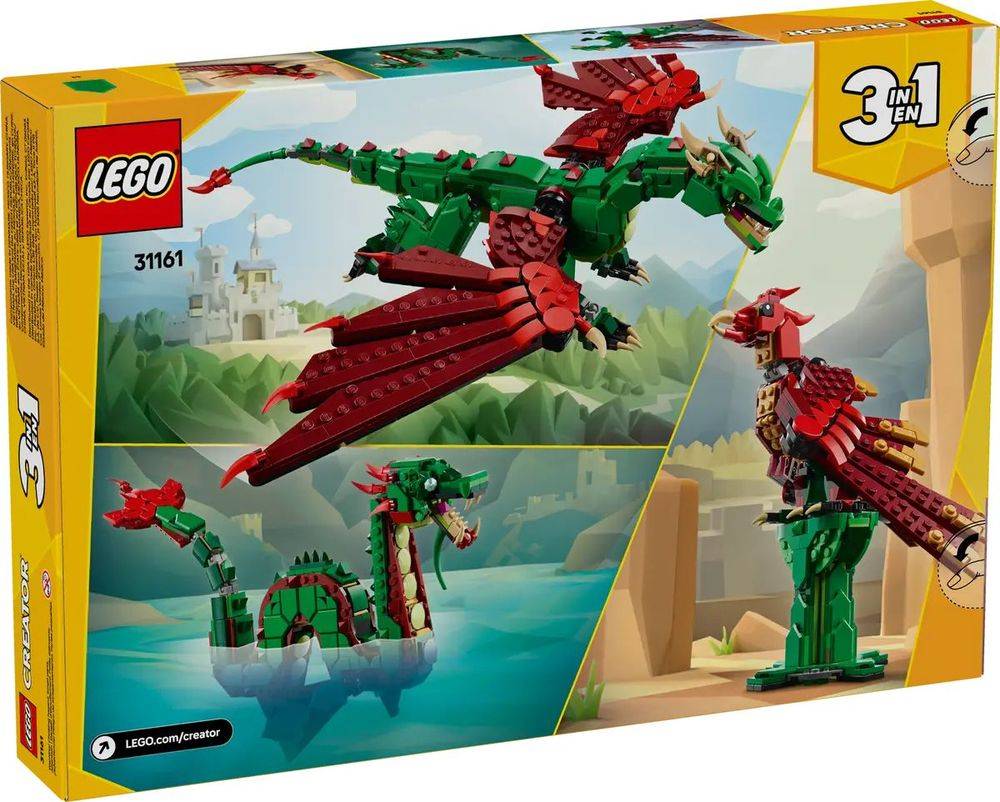 LEGO MEDIEVAL DRAGON (31161)