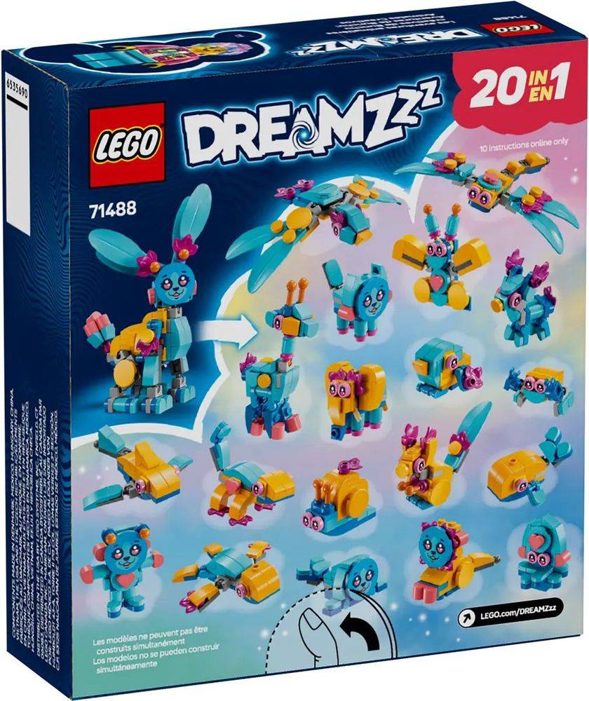 LEGO BUNCHU&amp;#039;S CREATIVE ANIMAL ADVENTURES (71488)