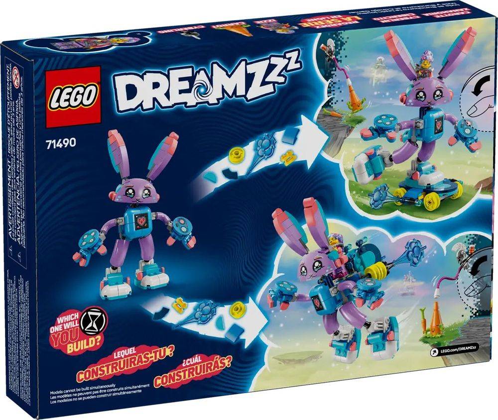 LEGO LEGO IZZIE AND BUNCHURRO THE GAMING BUNNY (71490)