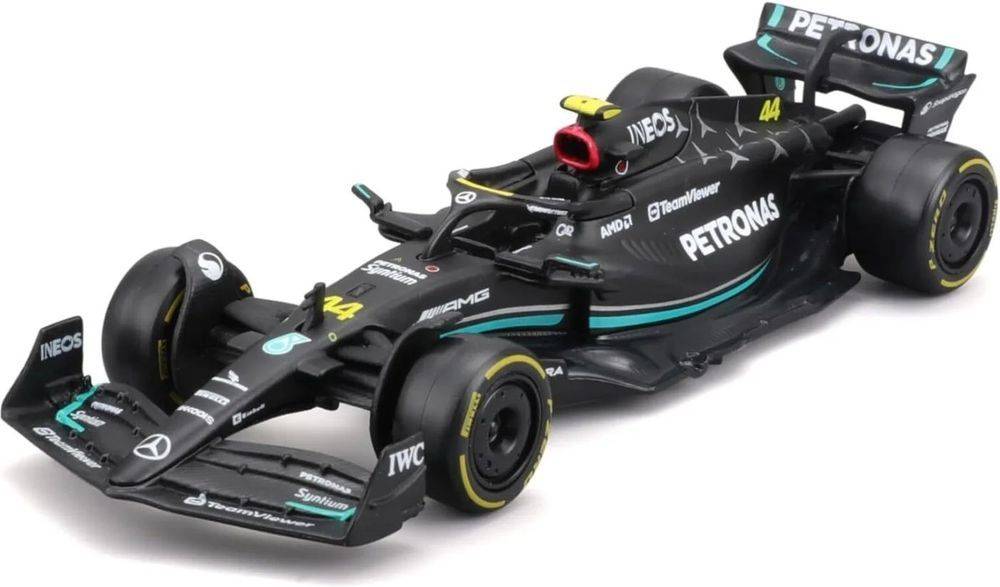 BBURAGO ΟΧΗΜΑ FORMULA 1 GEORGE RUSSELL ΜΕΤΑΛΛΙΚΟ ΑΝΤΙΓΡΑΦΟ 1:43 (18-38080)
