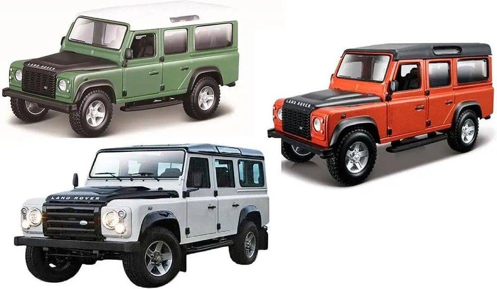 ΟΧΗΜΑ LAND ROVER DEFENDER 110 ΜΕΤΑΛΛΙΚΟ ΑΝΤΙΓΡΑΦΟ 1:32 (18-43029) BBURAGO
