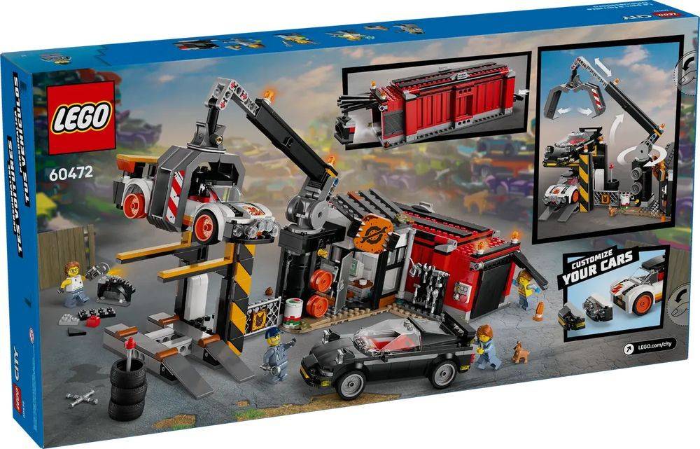 LEGO SCRAPYARD WITH CARS (60472) LEGO