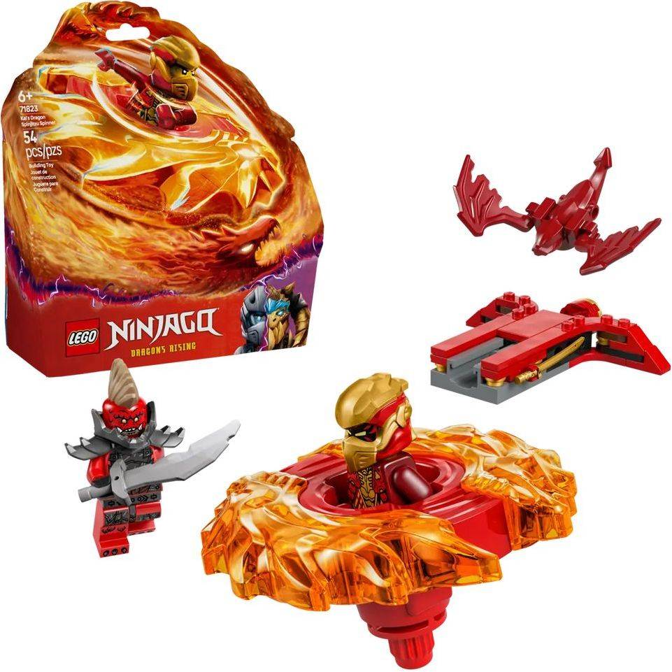 LEGO KAI&amp;#039;S DRAGON SPINJITZU SPINNER (71823)