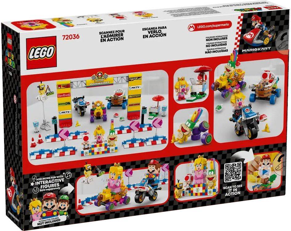 LEGO LEGO MARIO KART BABY PEACH - GRAND PRIX SET (72036)