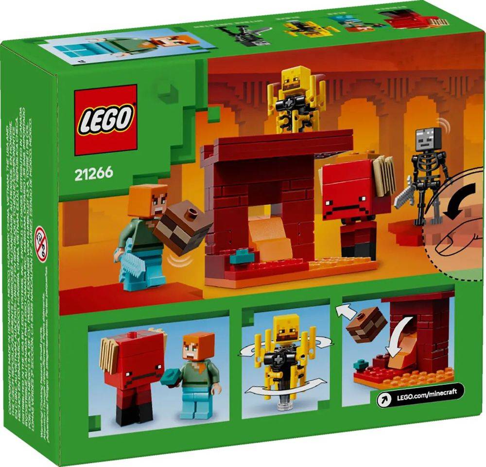 LEGO THE NETHER LAVA BATTLE (21266)