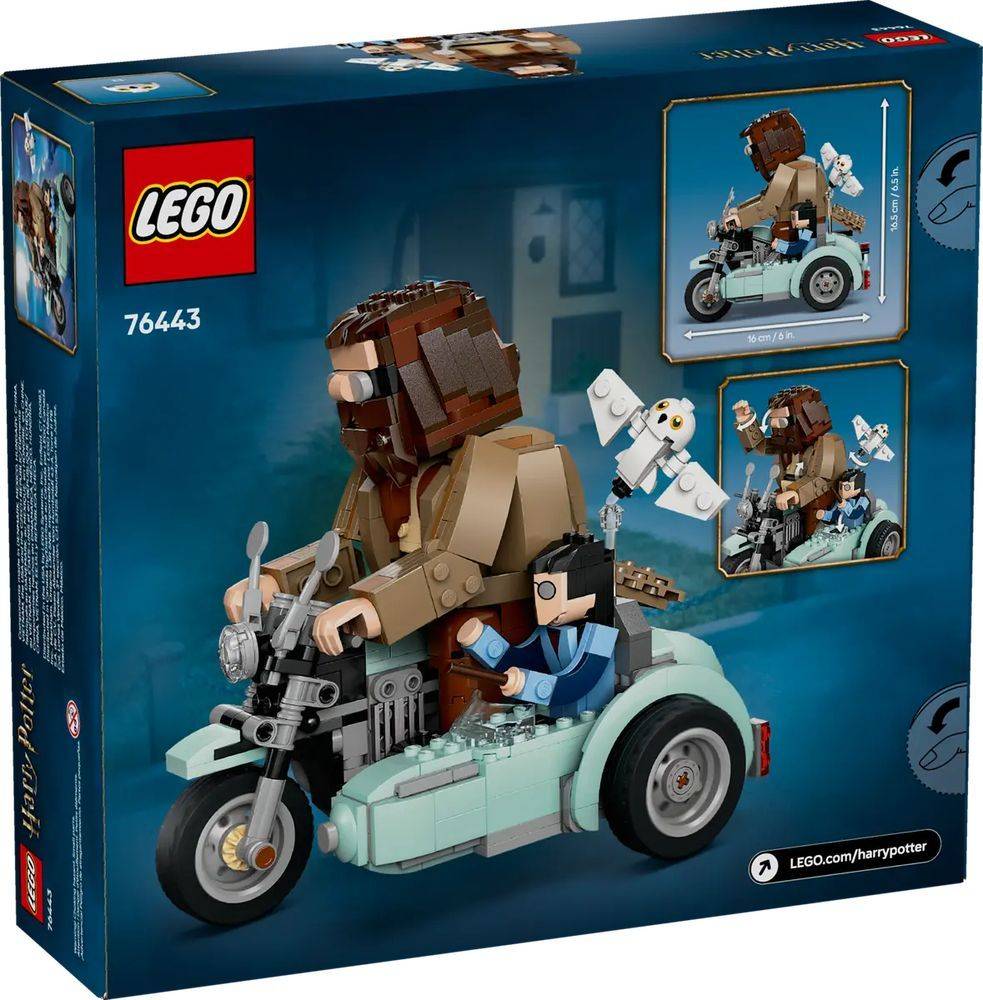 LEGO HAGRID AND HARRY'S MOTORCYCLE RIDE (76443) LEGO