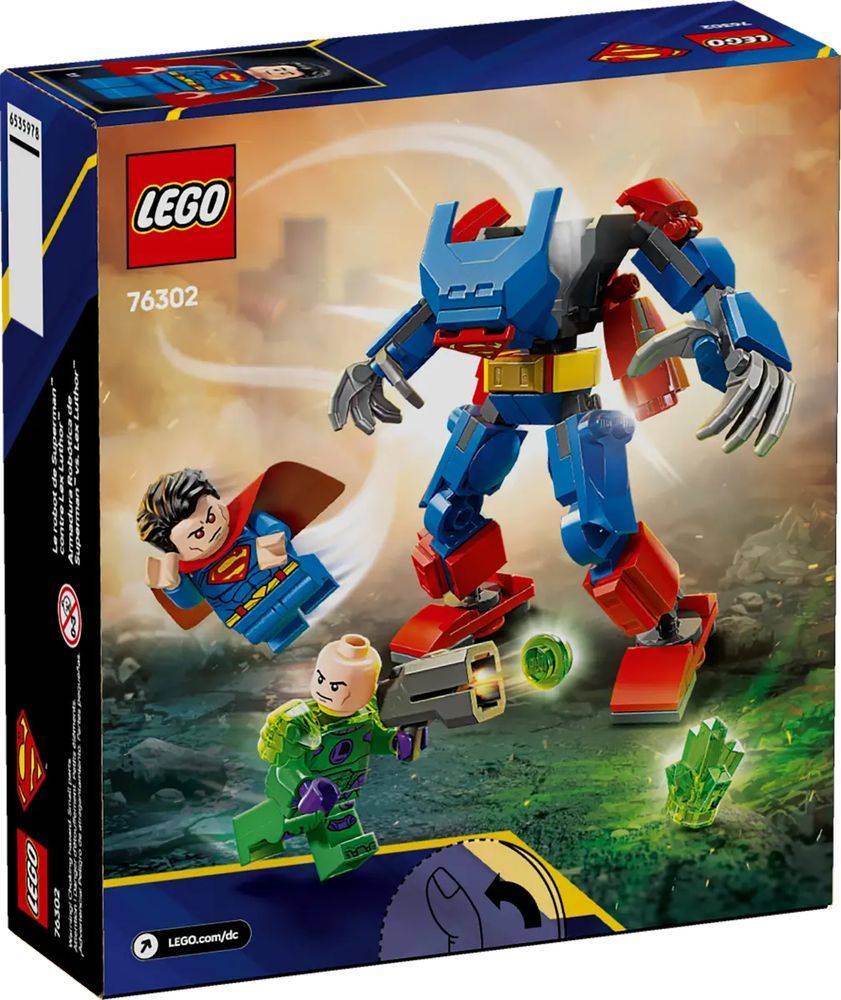 LEGO LEGO SUPERMAN MECH VS. LEX LUTHOR (76302)