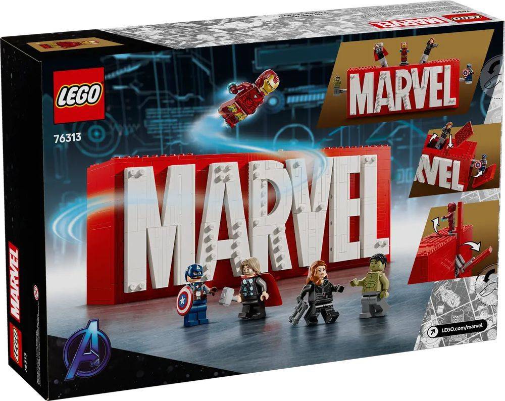 LEGO LEGO MARVEL LOGO - MINIFIGURES (76313)