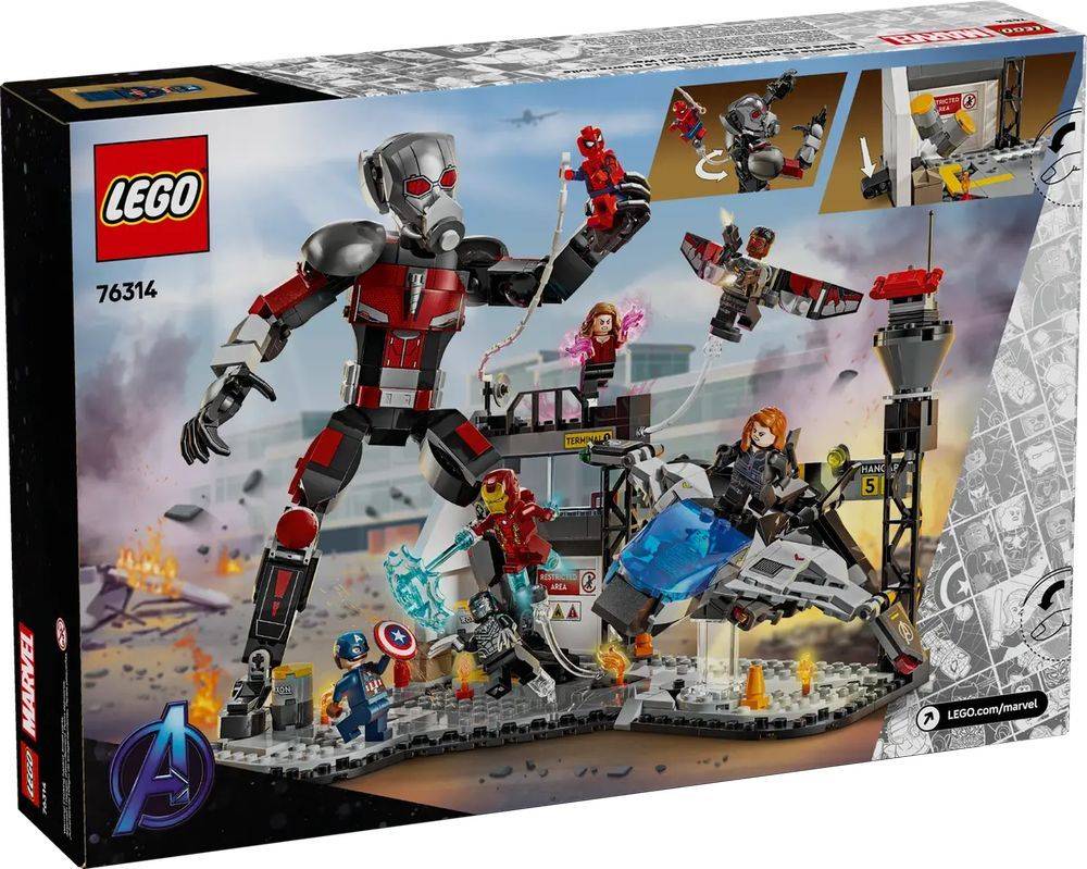 LEGO CAPTAIN AMERICA: CIVIL WAR ACTION BATTLE (76314) LEGO