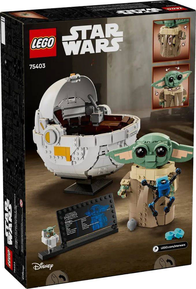 LEGO GROGU WITH HOVER PRAM (75403)