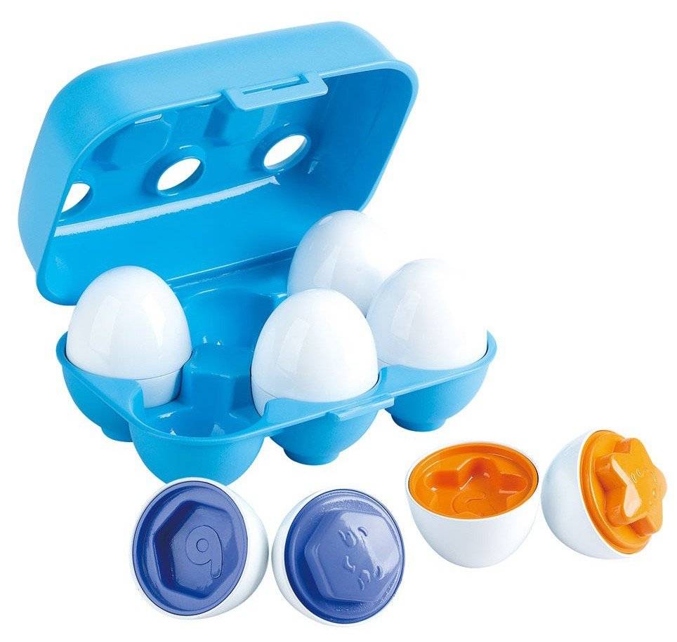 ΣΕΤ ΤΑΙΡΙΑΞΕ ΤΑ ΣΧΗΜΑΤΑ ΚΑΙ ΤΑ ΑΥΓΑ PLAYGO RAINBOW SHAPE SHORTER EGGS (1731)