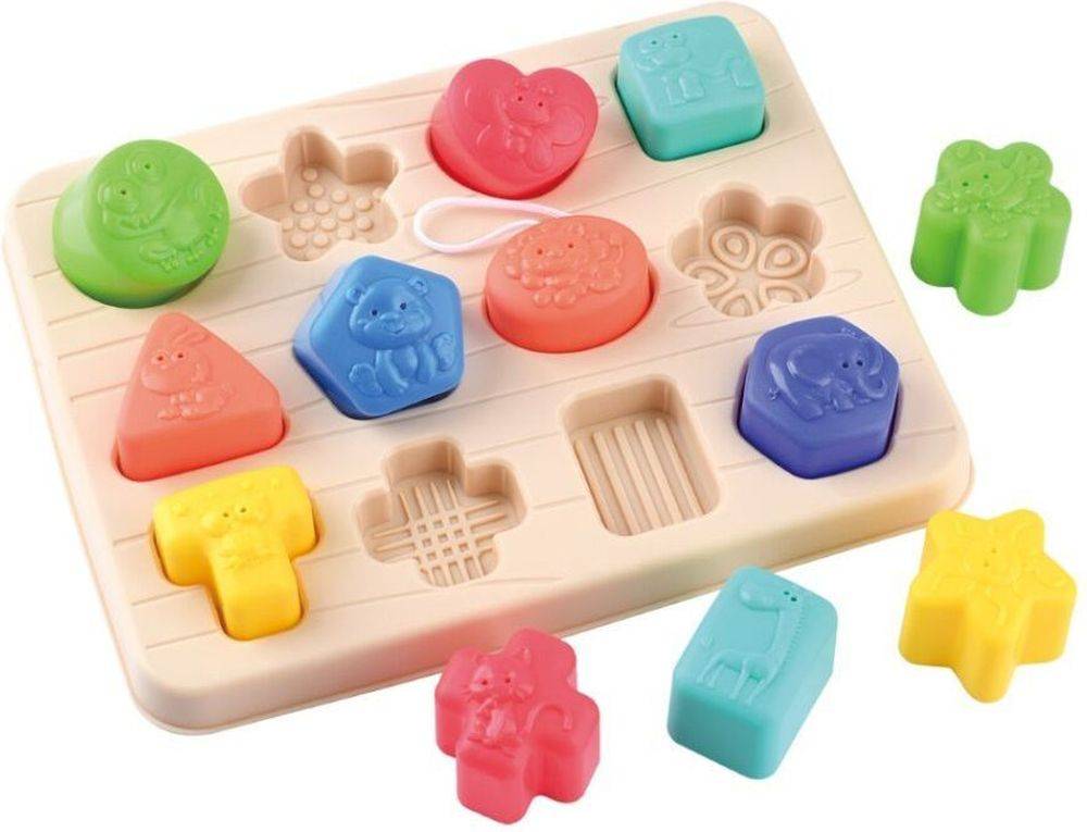 ΠΑΖΛ PLAYGO ΤΑΙΡΙΑΞΕ ΤΑ ΣΧΗΜΑΤΑ ΜΕ ΤΑ ΖΩΑΚΙΑ (17475) PLAYGO