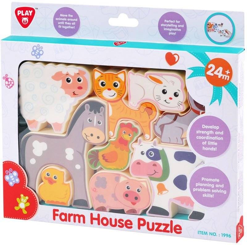ΠΑΖΛ PLAYGO ΤΟ ΣΠΙΤΙ ΤΗΣ ΦΑΡΜΑΣ 9 ΤΜΧ (1996)
