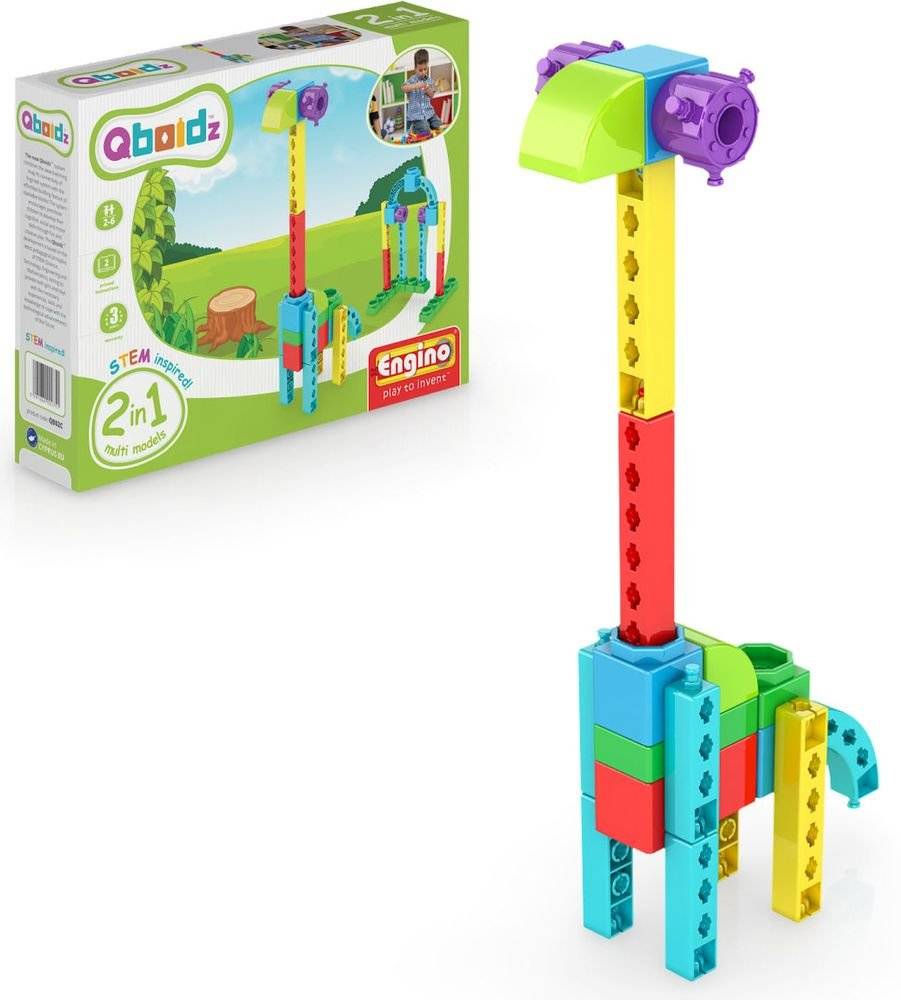 QBOIDZ 2 IN 1 MULTIMODELS ENGIΝO ΚΑΜΗΛΟΠΑΡΔΑΛΗ - ΚΟΥΝΙΑ