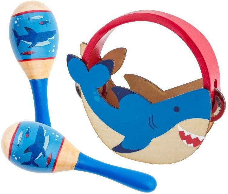 ΣΕΤ ΜΟΥΣΙΚΩΝ ΠΑΙΧΝΙΔΙΩΝ STEPHEN JOSEPH SHARK