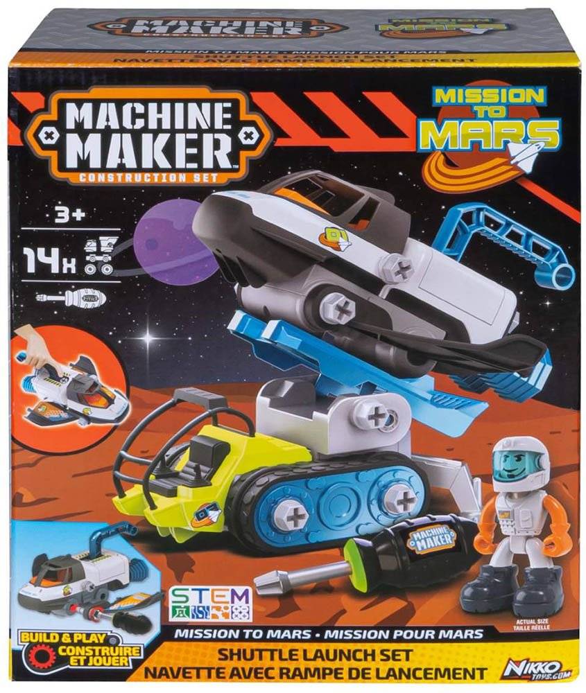 MACHINE MAKER - MISSION TO MARS SHUTTLE LAUNCH SET NIKKO (40101)