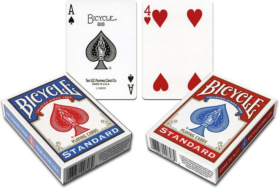 BICYCLE ΤΡΑΠΟΥΛΑ BICYCLE DOUBLE FACE ΜΠΛΕ