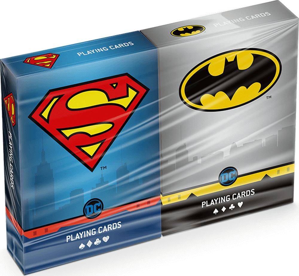 ΣΕΤ ΤΡΑΠΟΥΛΑ CARTAMUNDI BATMAN AND SUPERMAN 2ΤΜΧ CARTAMUNDI
