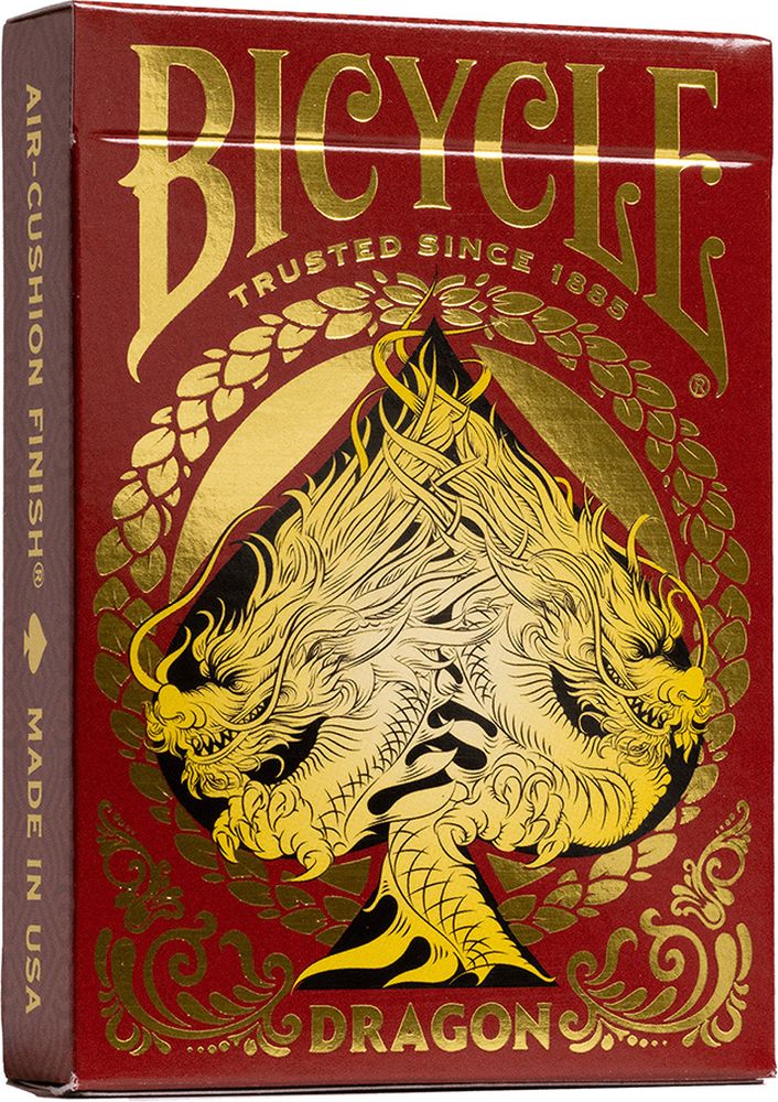 BICYCLE ΤΡΑΠΟΥΛΑ BICYCLE RED DRAGON