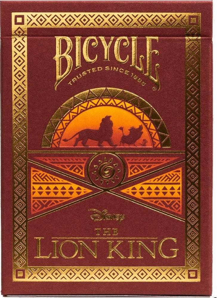 BICYCLE ΤΡΑΠΟΥΛΑ BICYCLE DISNEY LION KING