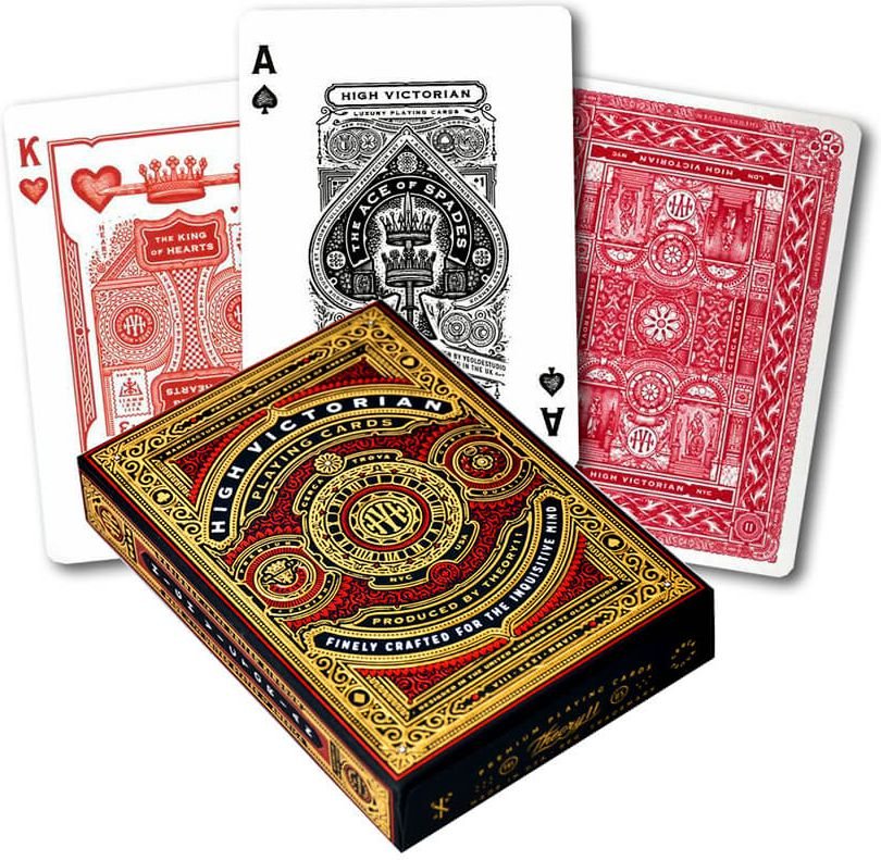 THEORY 11 ΤΡΑΠΟΥΛΑ THEORY 11 HIGH VICTORIAN RED