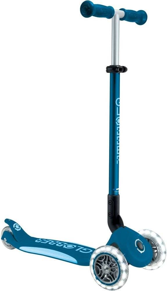 ΠΑΤΙΝΙ GLOBBER ΑΝΑΔΙΠΛΟΥΜΕΝΟ ELITE LIGHTS V2 PETROL BLUE GLOBBER