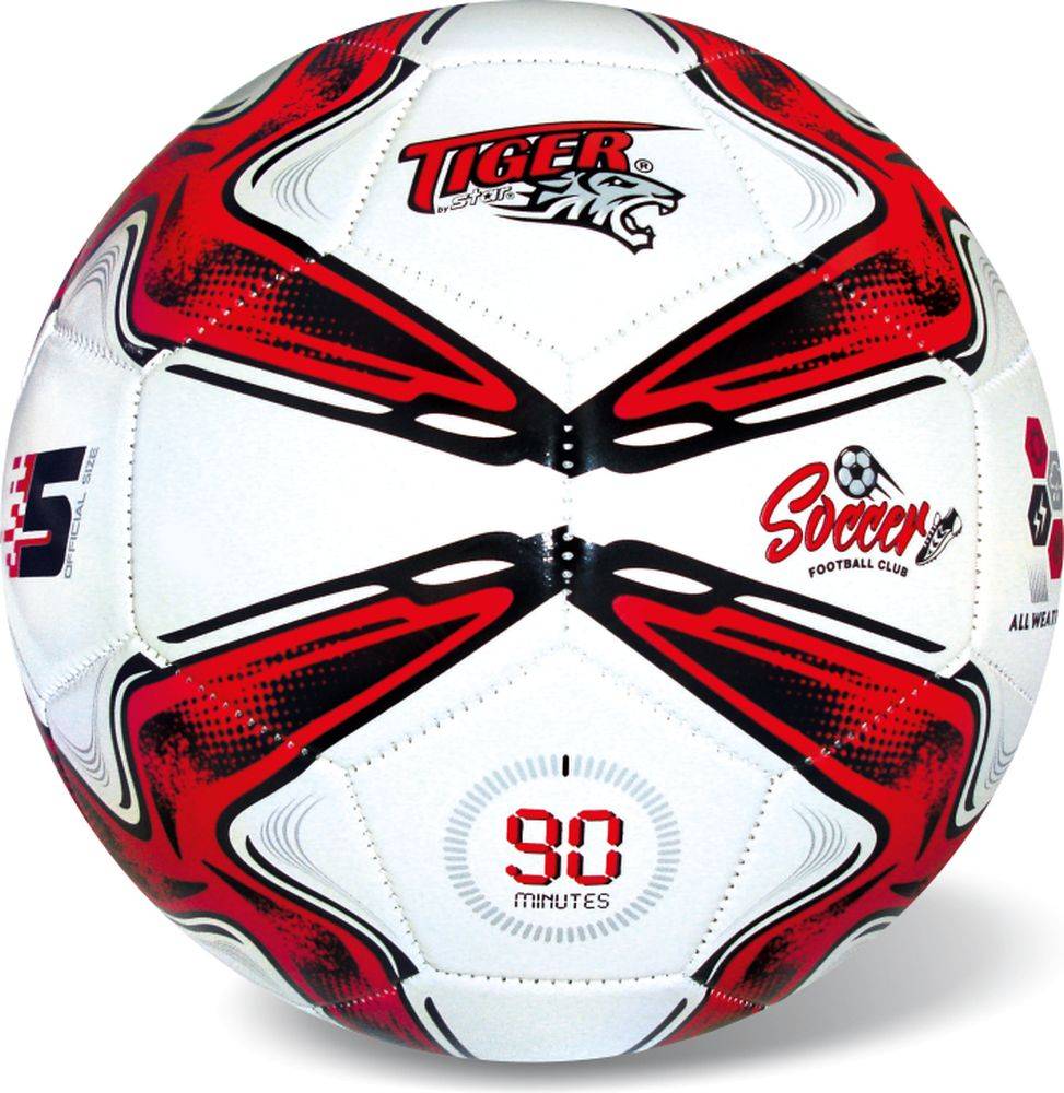 STAR TOYS ΜΠΑΛΑ ΠΟΔΟΣΦΑΙΡΟΥ SOCCER TRAINING ΚΟΚΚΙΝΟ - S.5