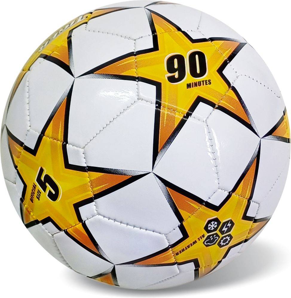 ΜΠΑΛΑ ΠΟΔΟΣΦΑΙΡΟΥ SOCCER STAR ΚΙΤΡΙΝΟ - S.5
