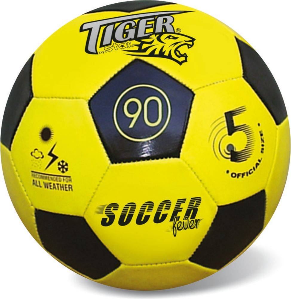 ΜΠΑΛΑ ΠΟΔΟΣΦΑΙΡΟΥ SOCCER FEVER ΚΙΤΡΙΝΟ - S.5 STAR TOYS