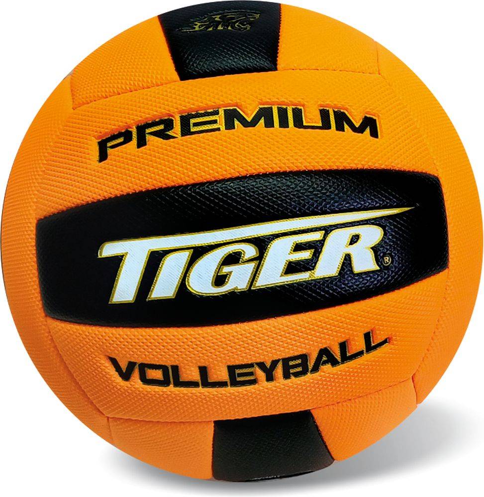 STAR TOYS ΜΠΑΛΑ VOLLEY DIAMOND ΜΑΥΡΟ-ΠΟΡΤΟΚΑΛΙ - S.5