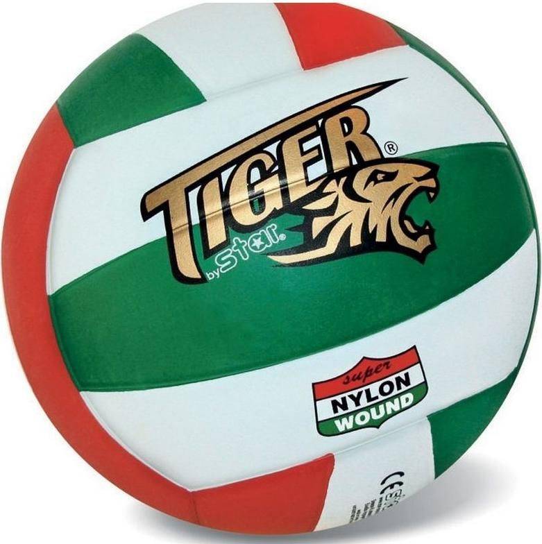 STAR TOYS ΜΠΑΛΑ BEACH VOLLEY RUBBER ΠΡΑΣΙΝΟ-ΚΟΚΚΙΝΟ - S.5