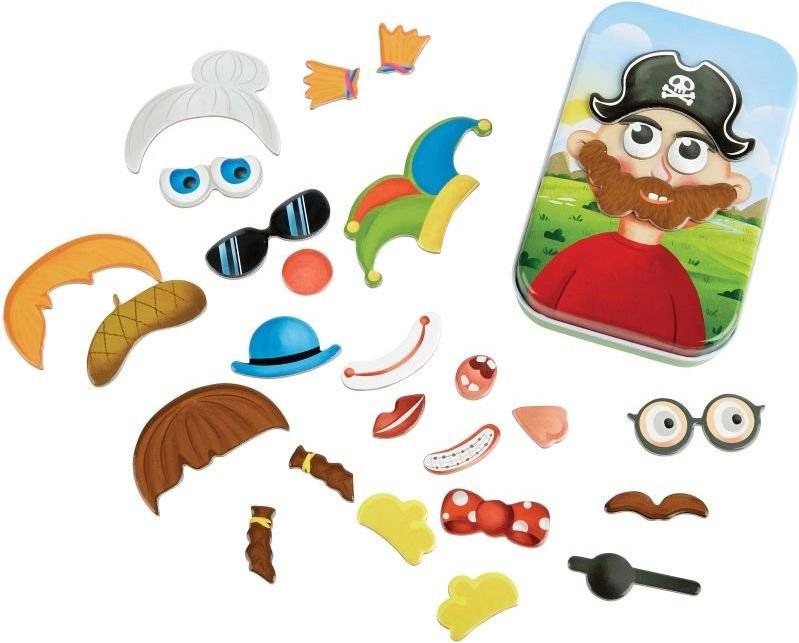 HAPE ΤΑΙΡΙΑΞΕ ΤΑ ΠΡΟΣΩΠΑ HAPE MAGNETIC FUNNY FACE 29 ΤΜΧ