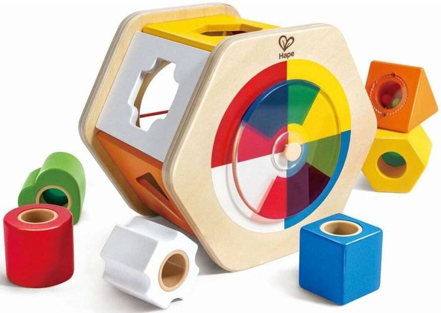 ΤΑΙΡΙΑΖΩ ΤΑ ΣΧΗΜΑΤΑ HAPE WOODEN WONDER SHAPE SORTER