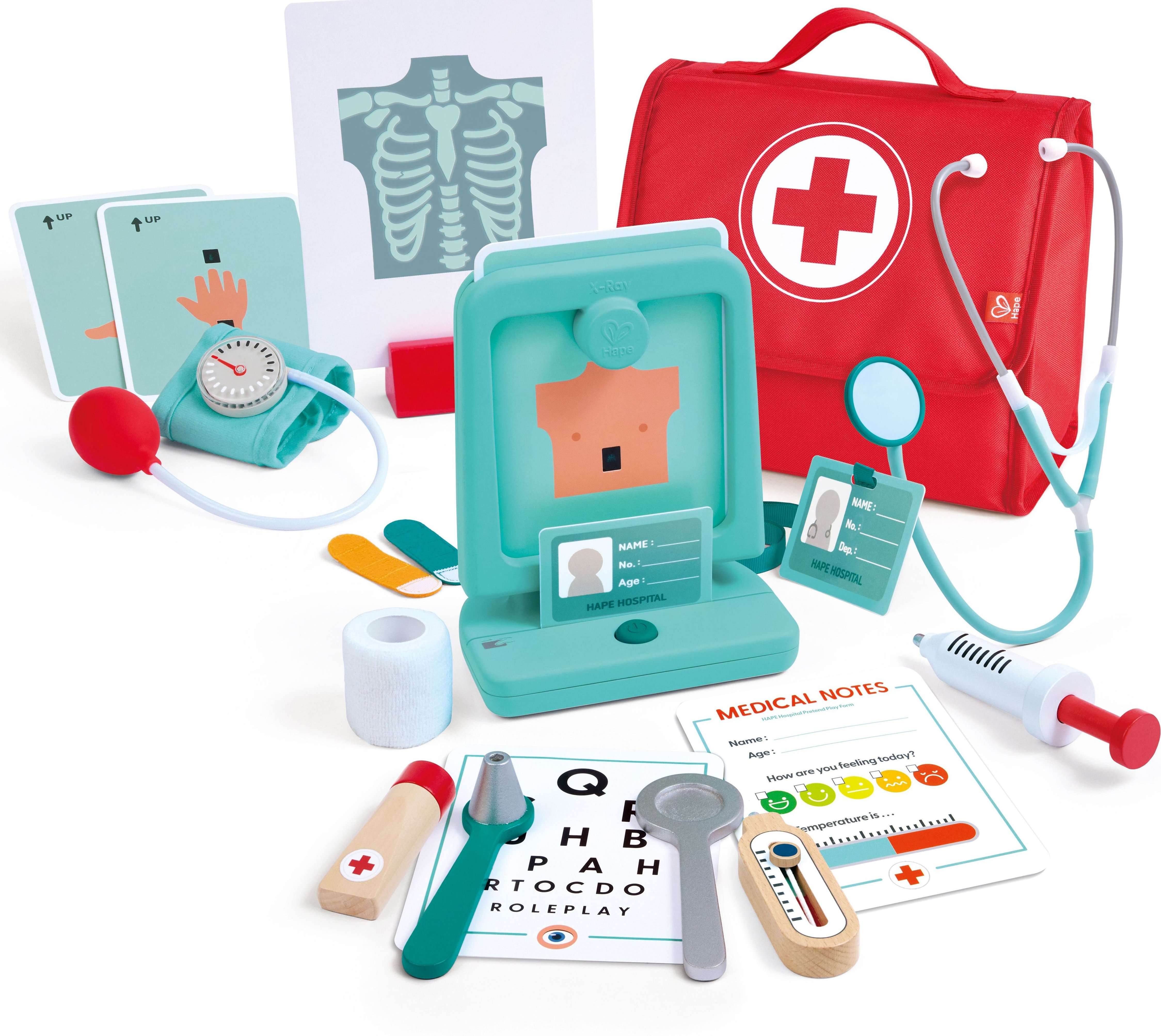 HAPE ΙΑΤΡΙΚΟ ΣΕΤ HAPE ROLE PLAY LITTLE DOCTOR&#039;S MEDICAL SET