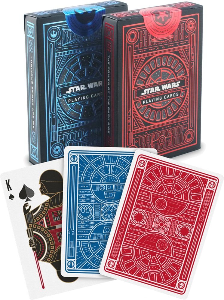 THEORY 11 ΤΡΑΠΟΥΛΑ THEORY 11 STAR WARS DARK SIDE  LIGHT SIDE BLUE