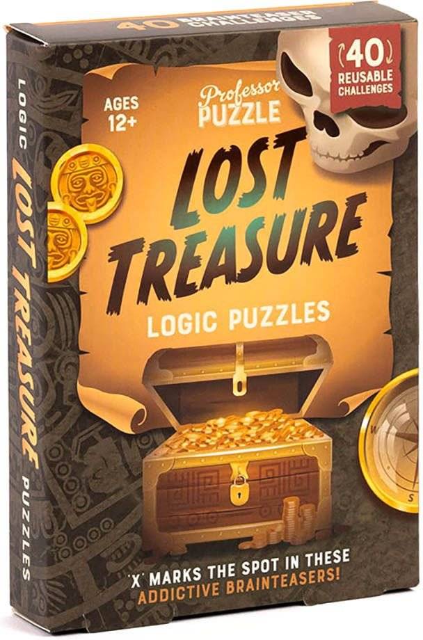 LOST TREASURE LOGIC PUZZLES PROFESSOR PUZZLES