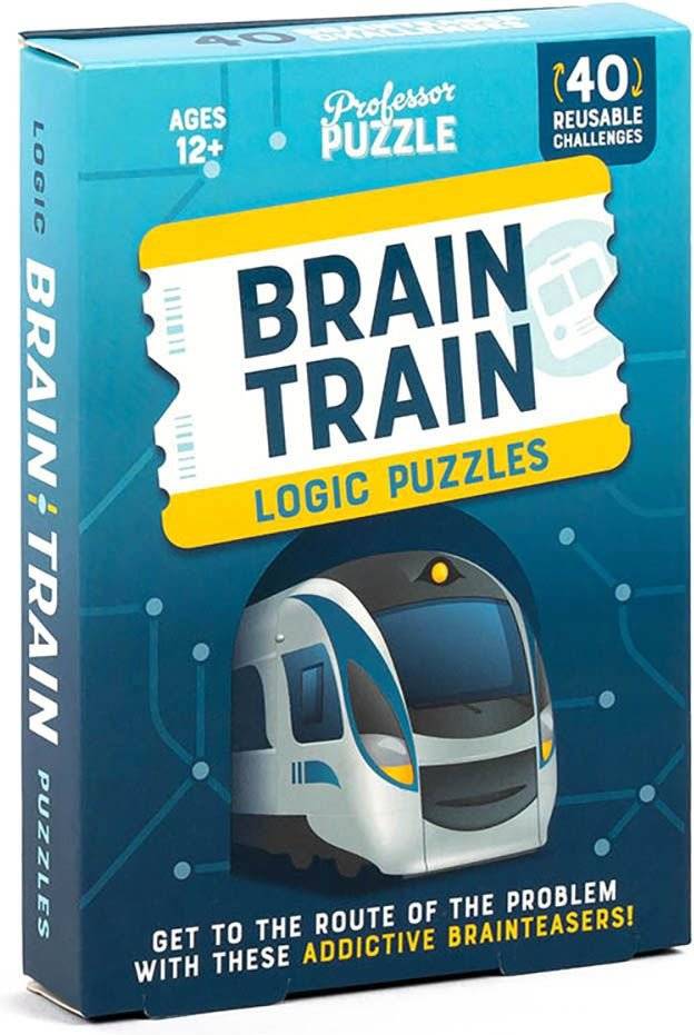 BRAIN TRAIN LOGIC PUZZLES PROFESSOR PUZZLE PROFESSOR PUZZLE