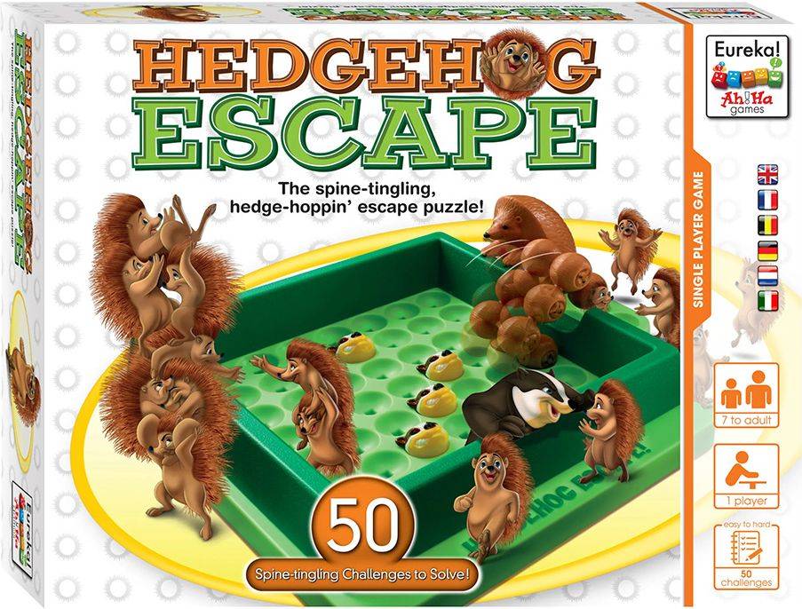 AH!HA HEDGEHOG ESCAPE EUREKA EUREKA