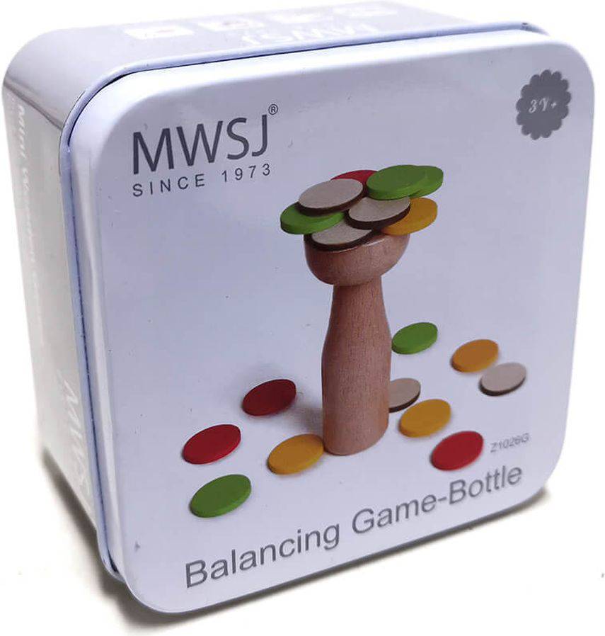 IWOOD BALANCING GAME BOTTLE MWSJ ΜΠΟΥΚΑΛΙ ΙΣΟΡΟΠΙΑΣ