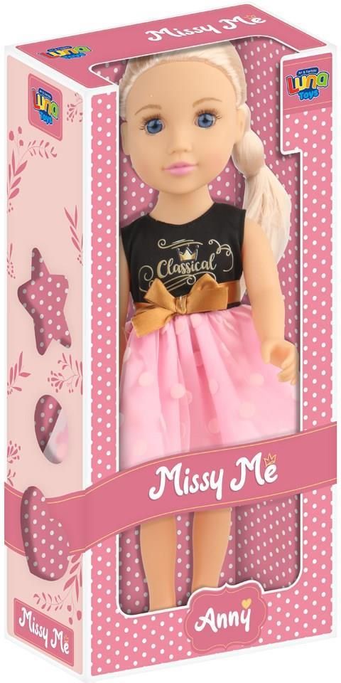 GIOCHI PREZIOSI ΚΟΥΚΛΑ ANNY ROCK STYLE LUNA TOYS 45 ΕΚ.