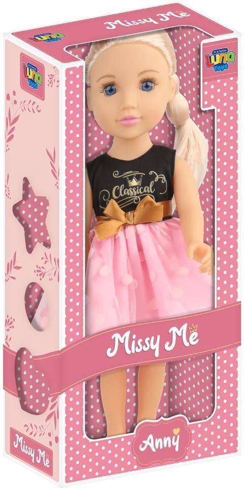 ΚΟΥΚΛΑ ANNY ROCK STYLE LUNA TOYS 45 ΕΚ. LUNA