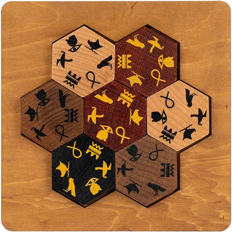 EGYPTIAN HIEROGLYPH PUZZLE PROFESSOR PUZZLE