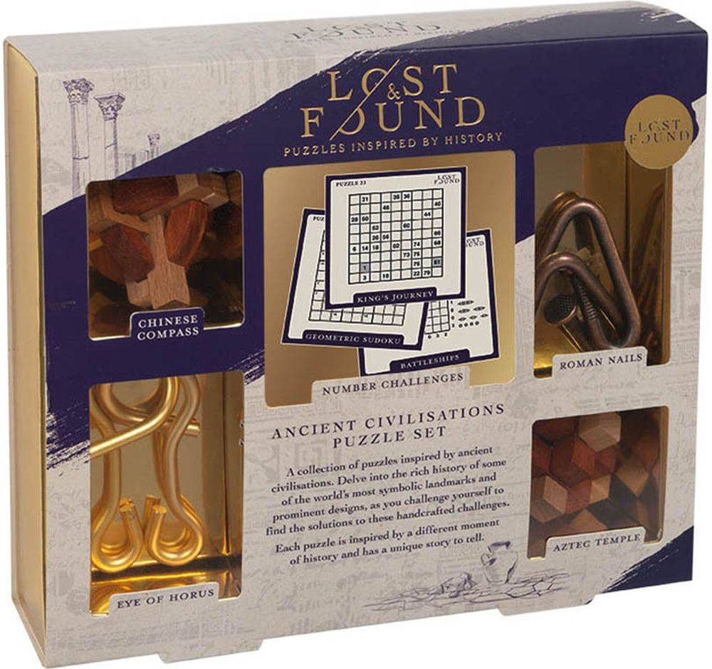 ANCIENT CIVILISATIONS PROFESSOR PUZZLE SET OF 5 PROFESSOR PUZZLE
