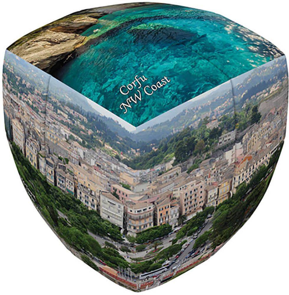 CORFU 2 V CUBE 2 PILLOW
